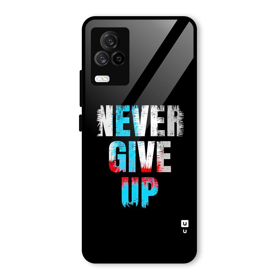The Determined Glass Back Case for Vivo iQOO 7 Legend 5G