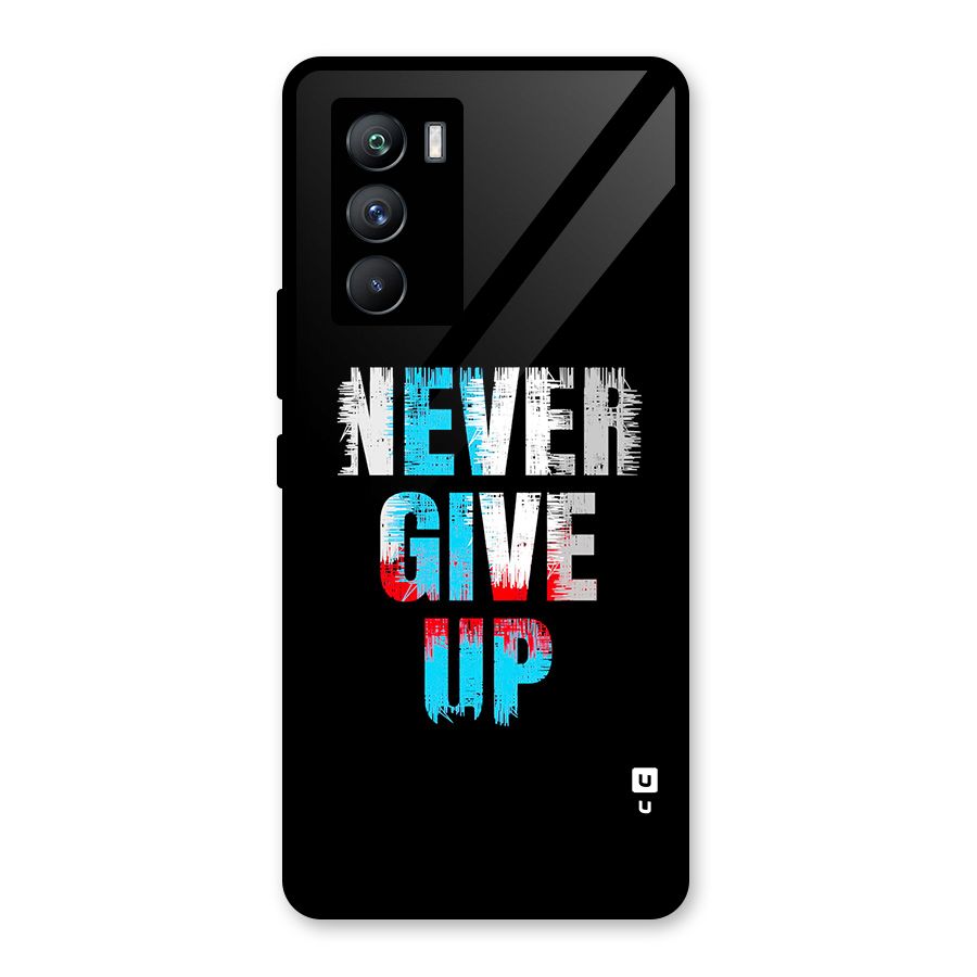 The Determined Glass Back Case for Vivo iQOO 9 SE