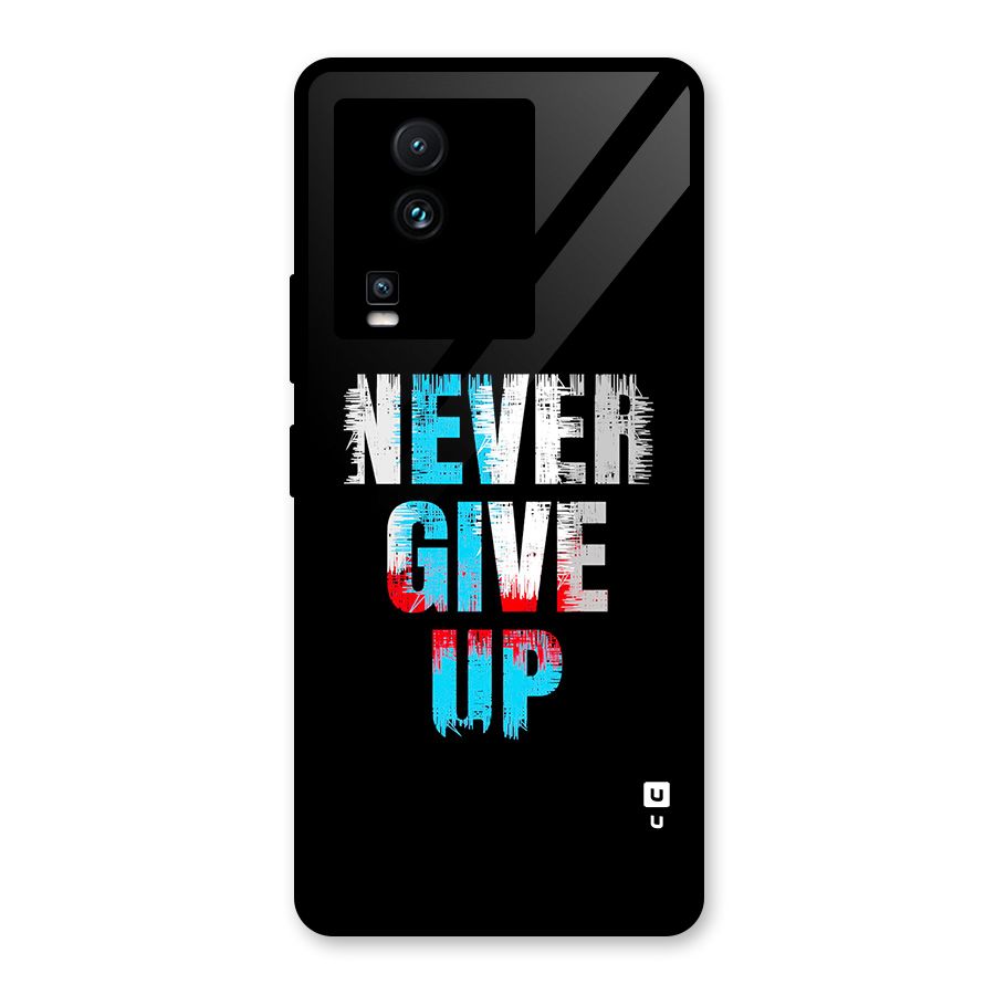 The Determined Glass Back Case for Vivo iQOO Neo 7 Pro