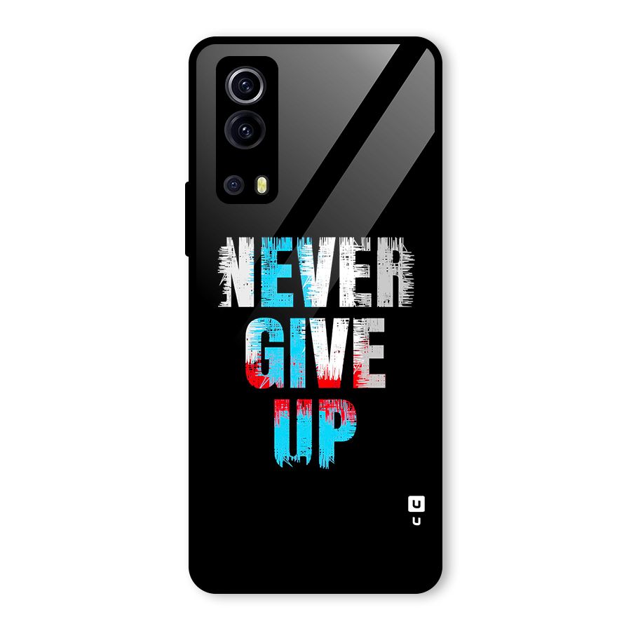The Determined Glass Back Case for Vivo iQOO Z3