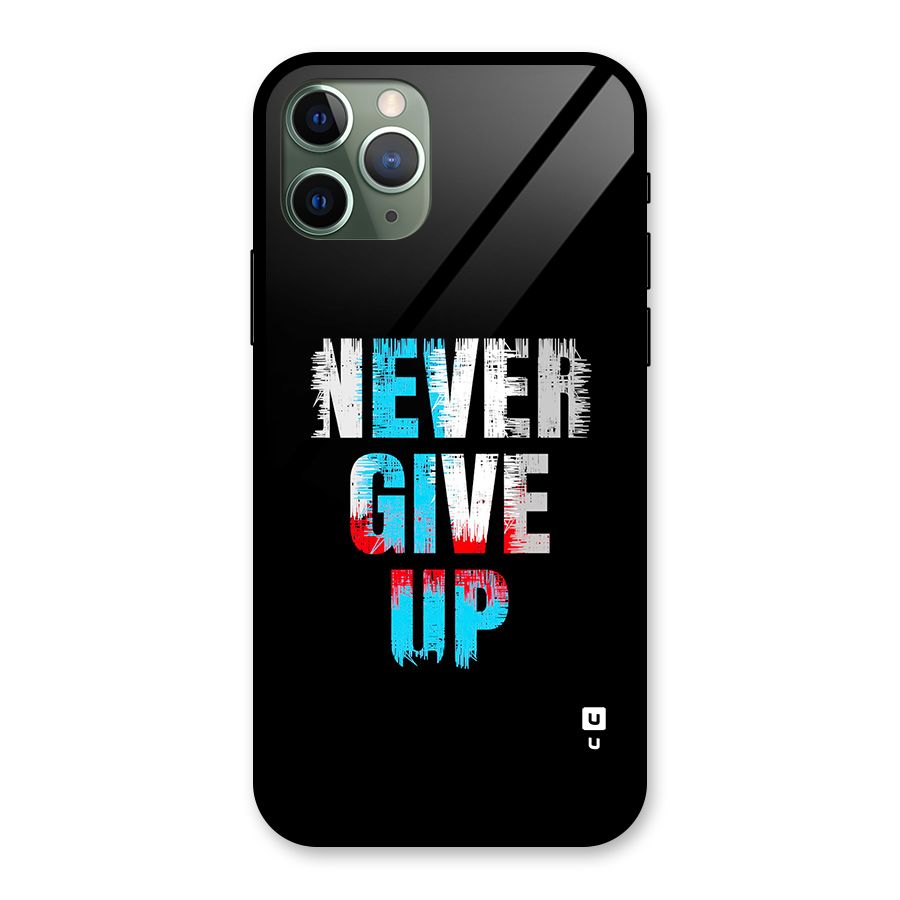 The Determined Glass Back Case for iPhone 11 Pro