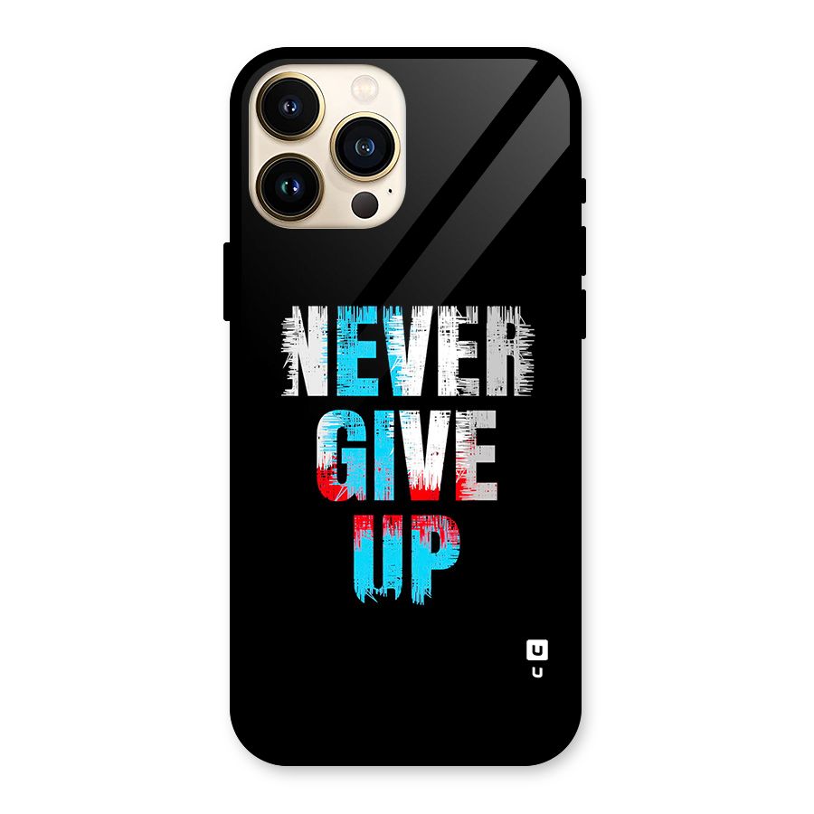 The Determined Glass Back Case for iPhone 13 Pro Max