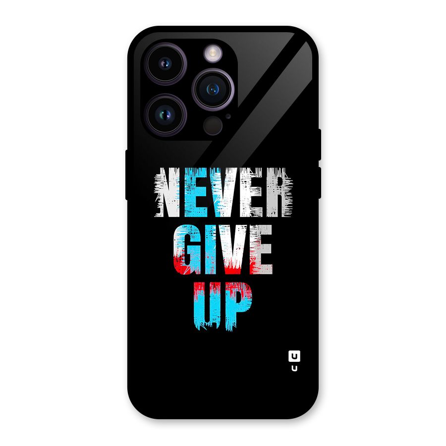The Determined Glass Back Case for iPhone 14 Pro