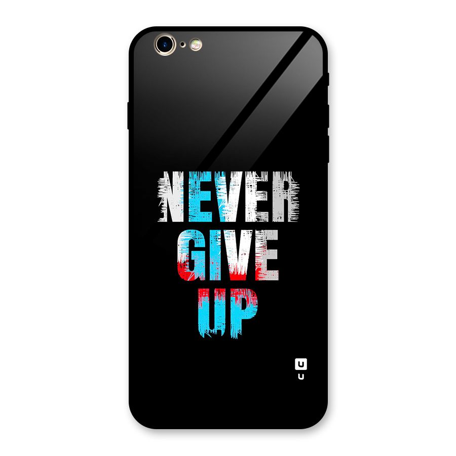 The Determined Glass Back Case for iPhone 6 Plus 6S Plus