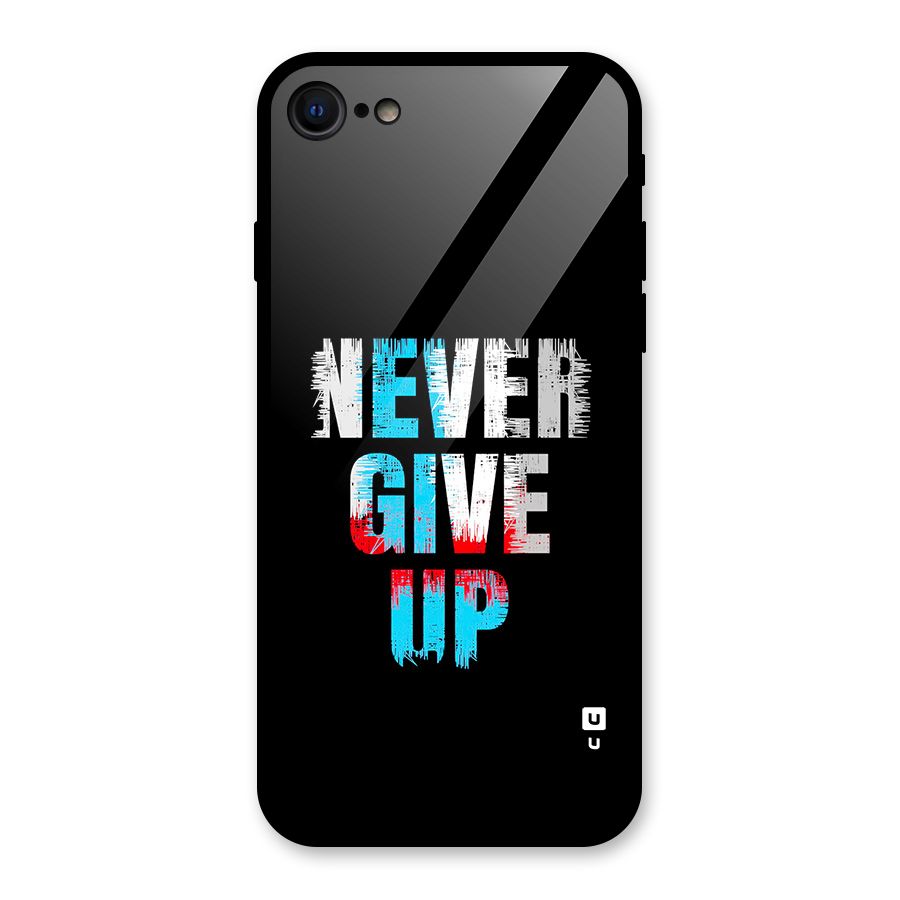 The Determined Glass Back Case for iPhone 7