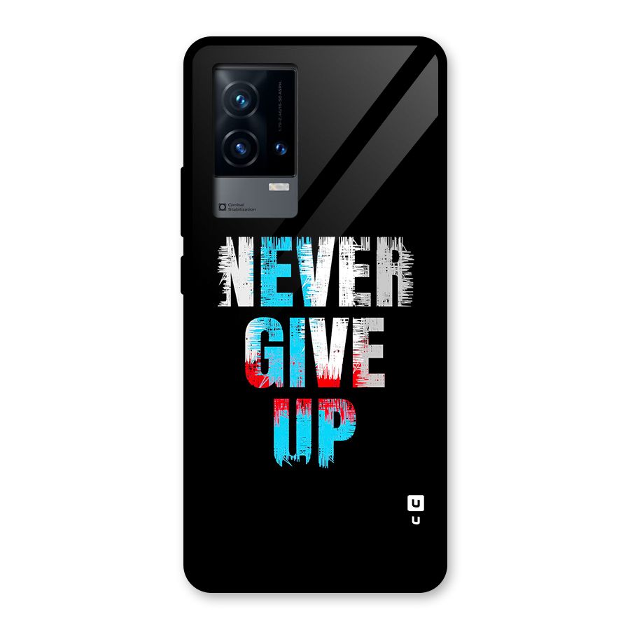 The Determined Glass Back Case for iQOO 9 5G