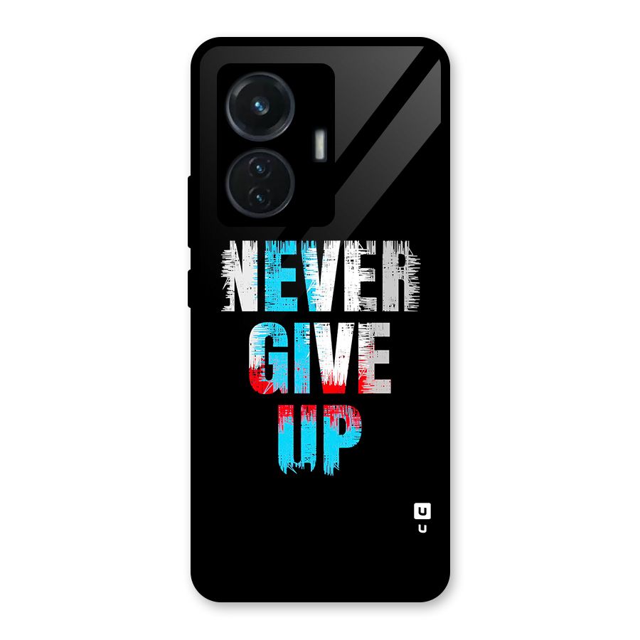 The Determined Glass Back Case for iQOO Z6 44W