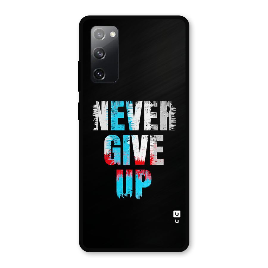 The Determined Metal Back Case for Galaxy S20 FE 5G