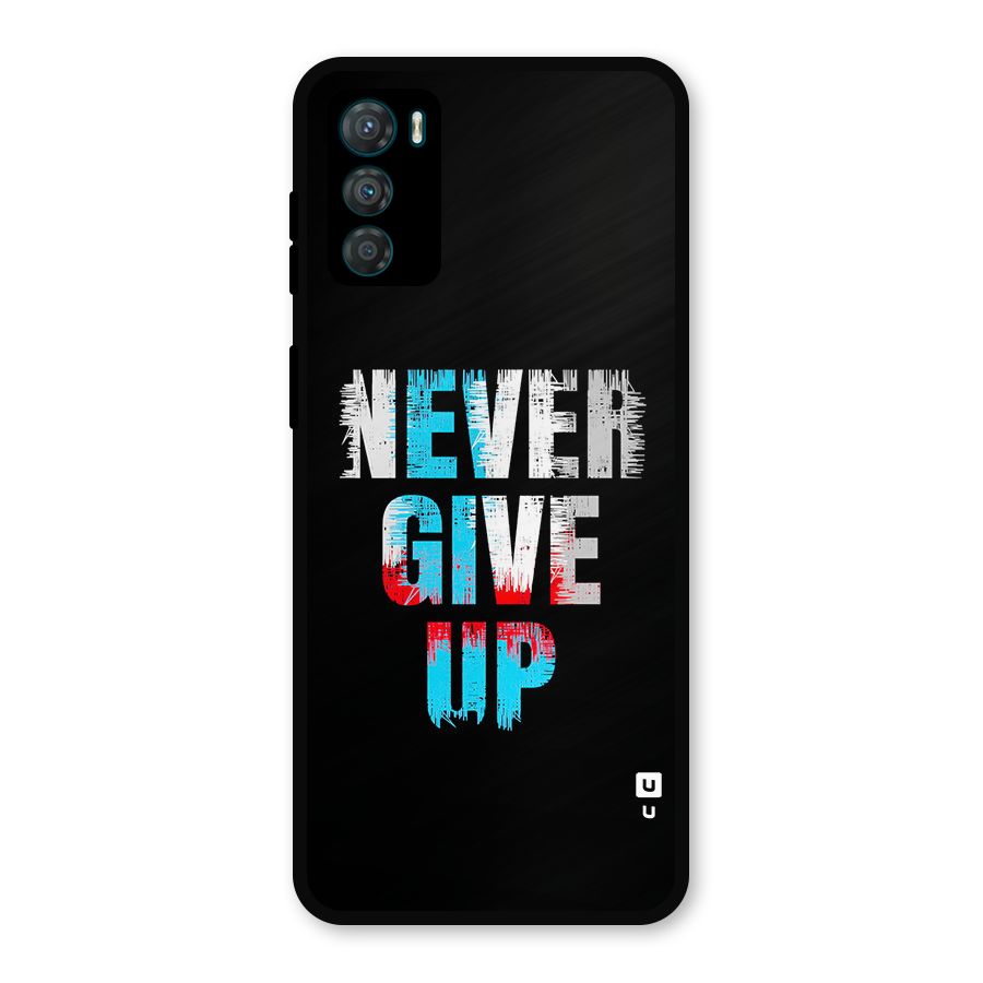 The Determined Metal Back Case for Moto G42