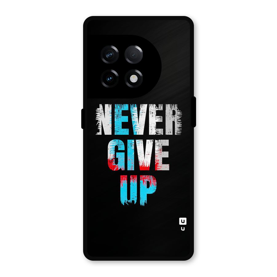 The Determined Metal Back Case for OnePlus 11R