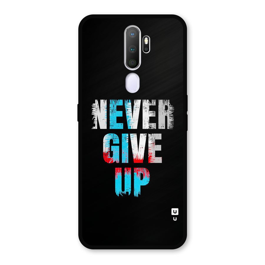 The Determined Metal Back Case for Oppo A9 (2020)