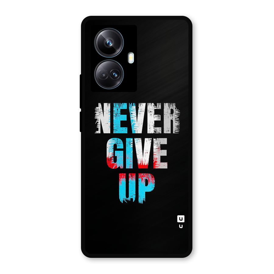 The Determined Metal Back Case for Realme 10 Pro Plus