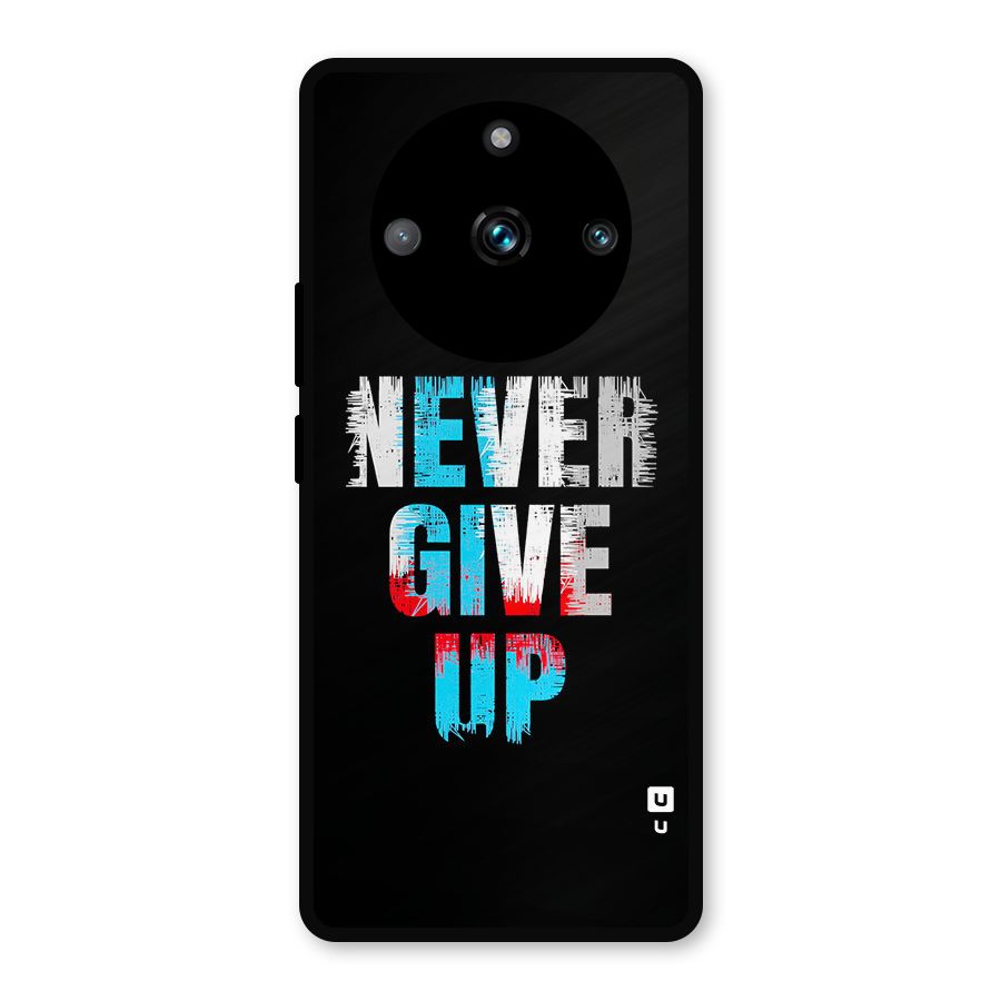 The Determined Metal Back Case for Realme 11 Pro
