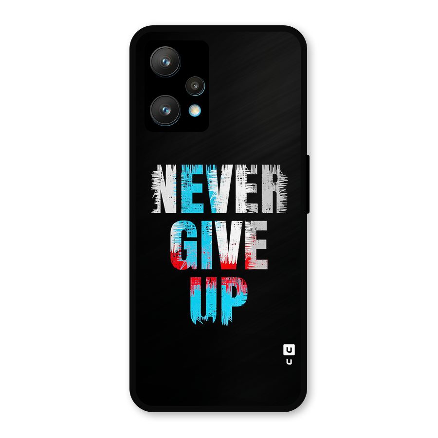 The Determined Metal Back Case for Realme 9 Pro Plus 5G
