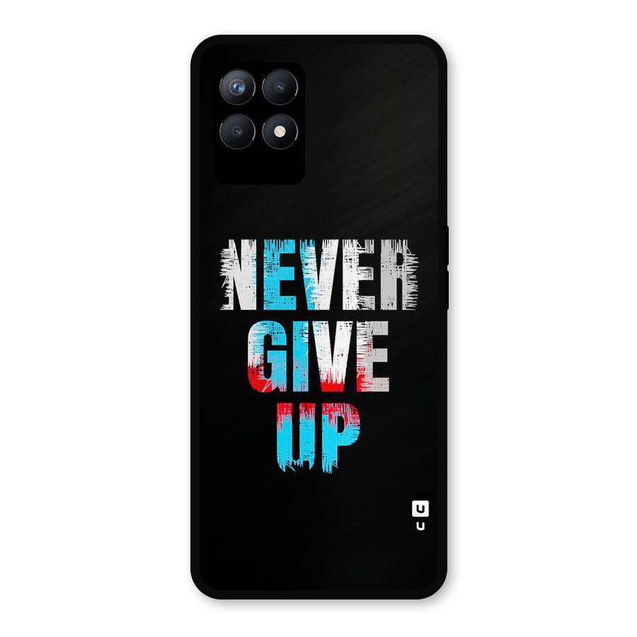 The Determined Metal Back Case for Realme Narzo 50