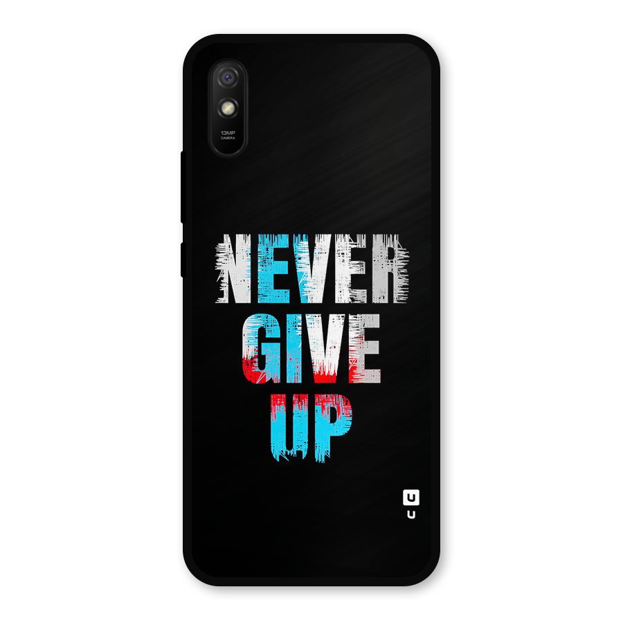 The Determined Metal Back Case for Redmi 9a