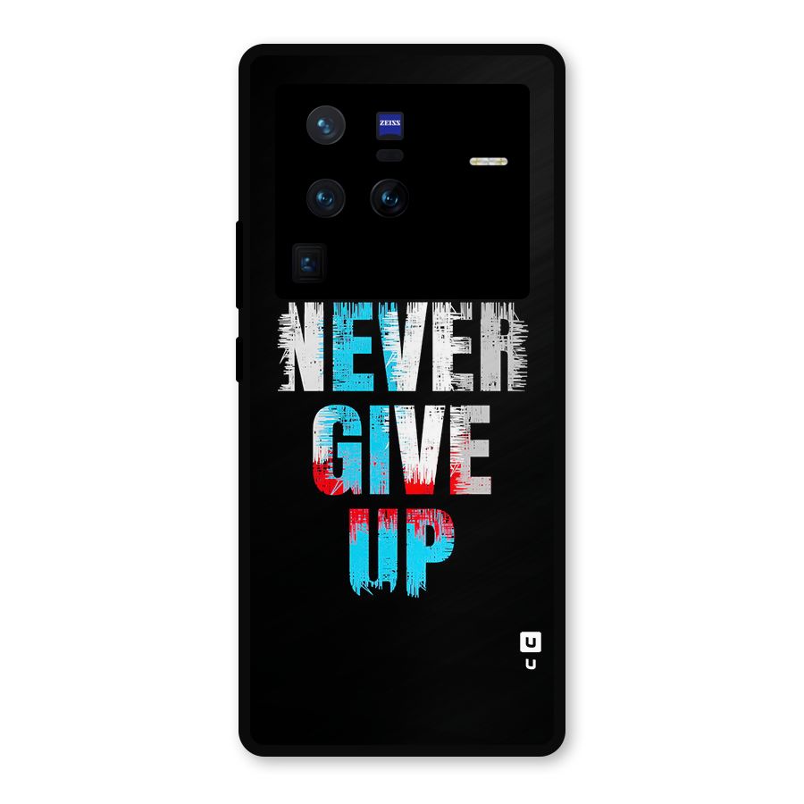 The Determined Metal Back Case for Vivo X80 Pro