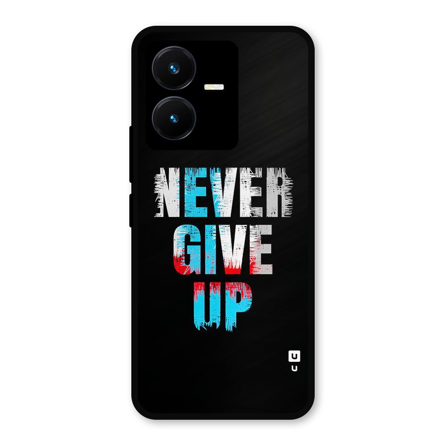 The Determined Metal Back Case for Vivo Y22