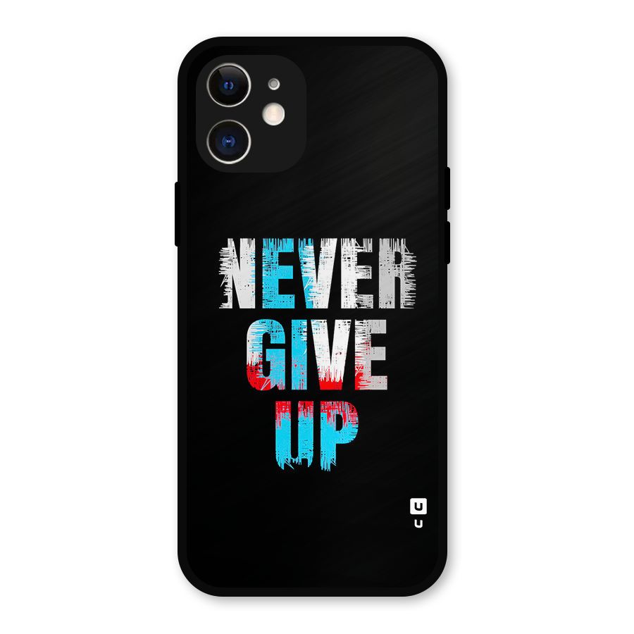The Determined Metal Back Case for iPhone 12