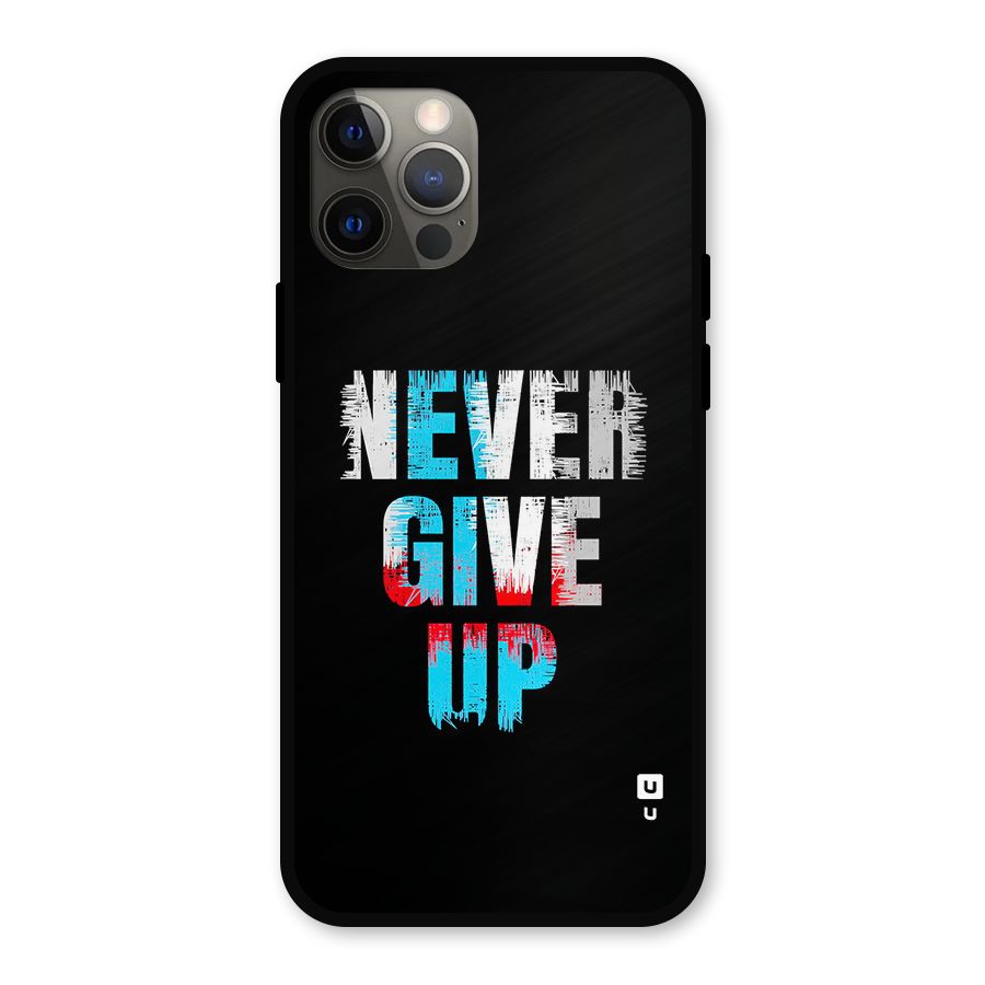The Determined Metal Back Case for iPhone 12 Pro