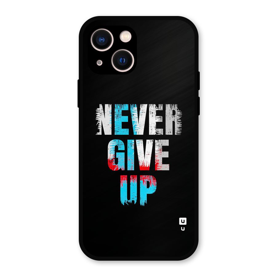 The Determined Metal Back Case for iPhone 13