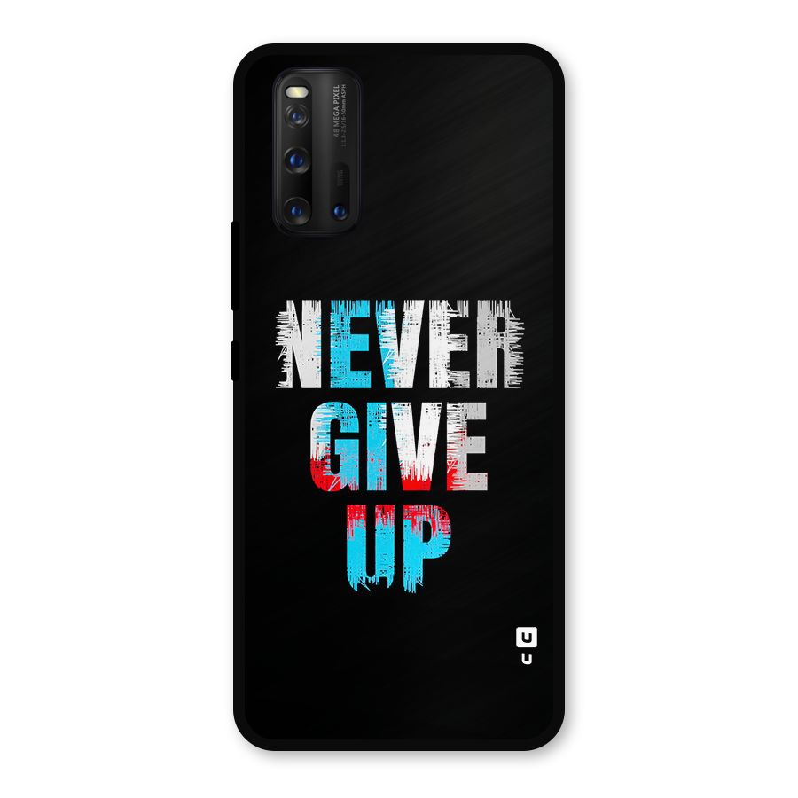 The Determined Metal Back Case for iQOO 3