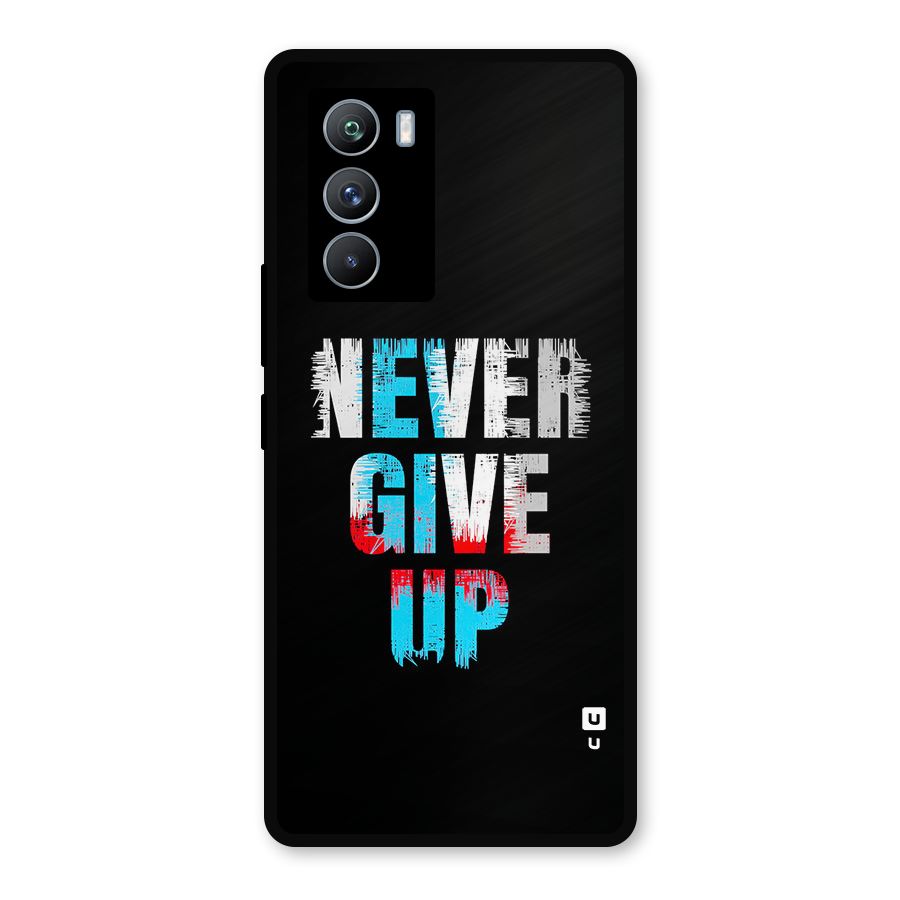 The Determined Metal Back Case for iQOO 9 SE