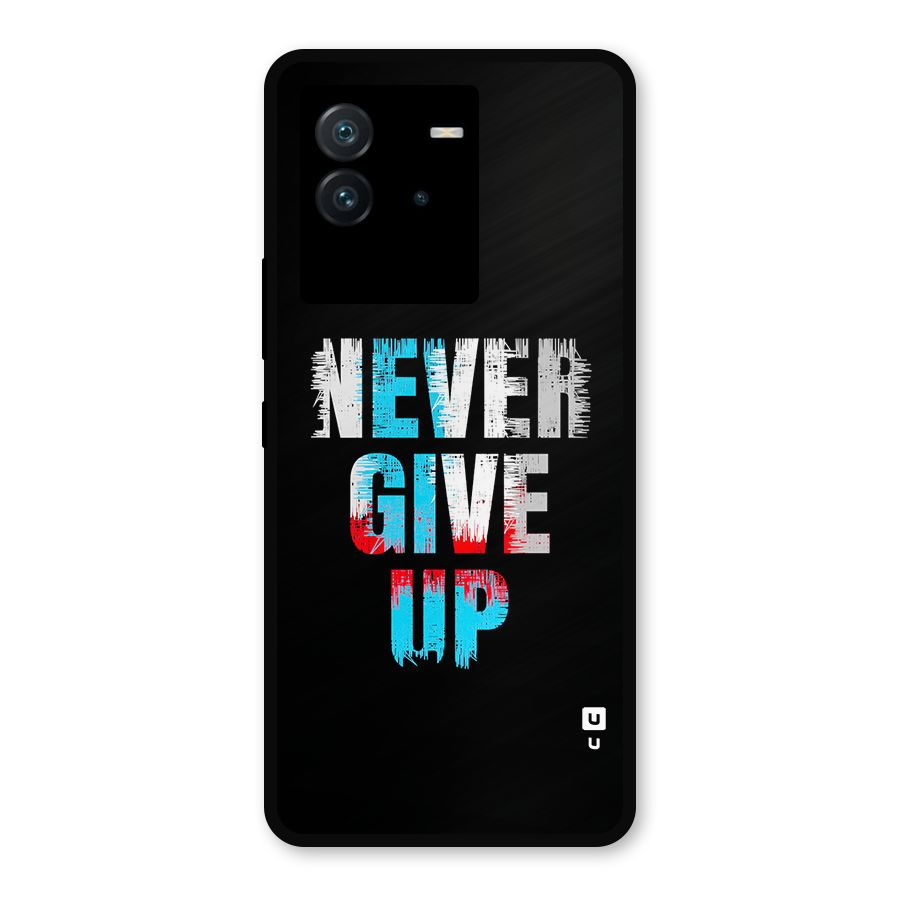 The Determined Metal Back Case for iQOO Neo 6 5G