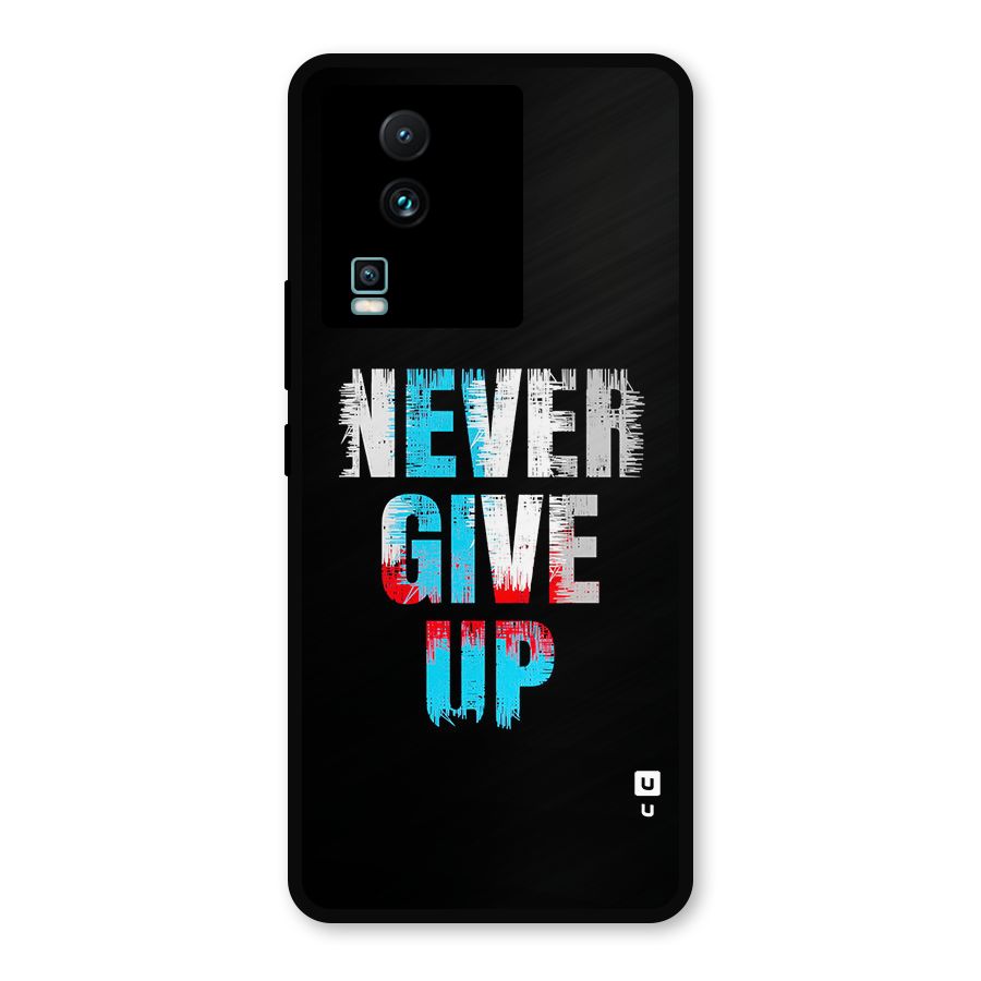The Determined Metal Back Case for iQOO Neo 7