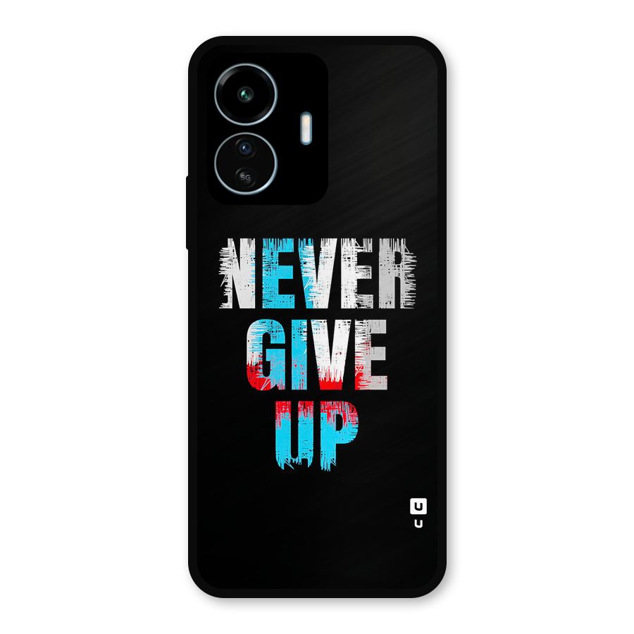 The Determined Metal Back Case for vivo iQOO Z6 Lite 5G