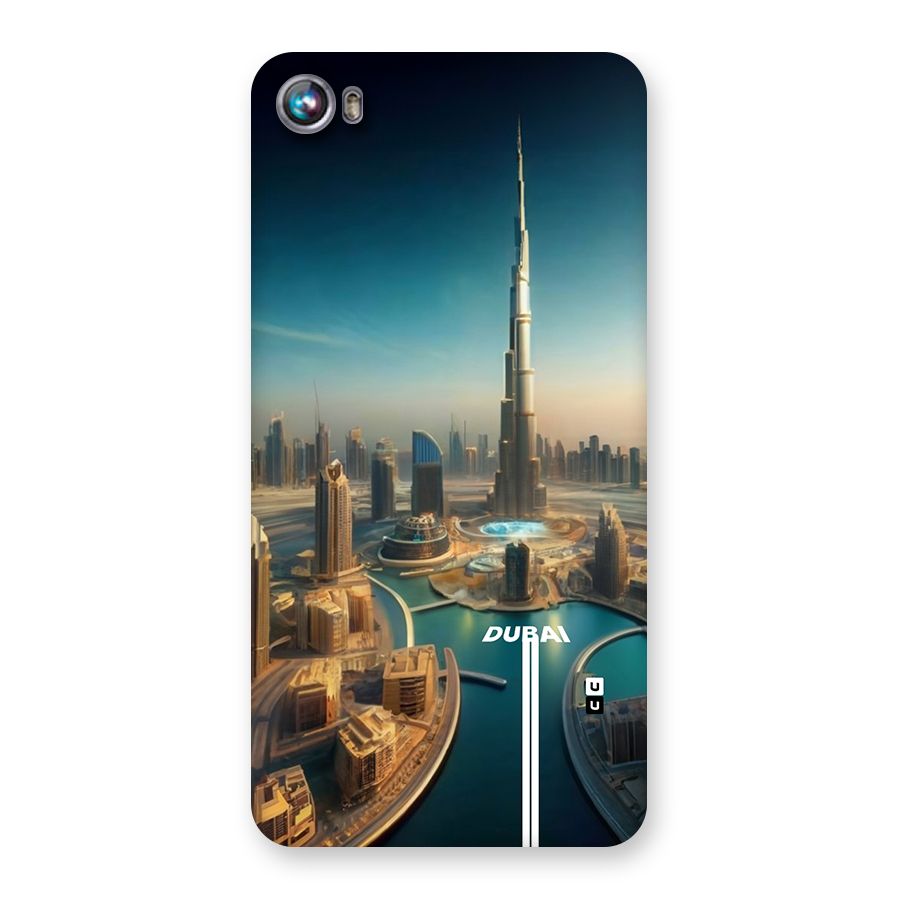 The Dubai Back Case for Canvas Fire 4 (A107)