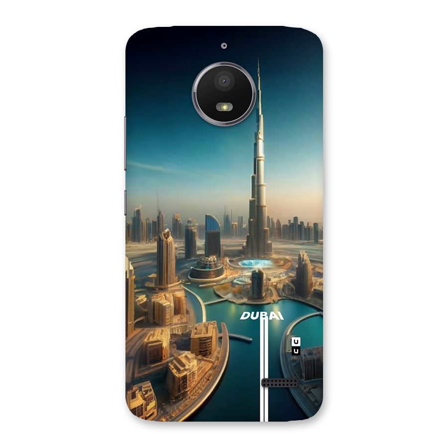 The Dubai Back Case for Moto E4