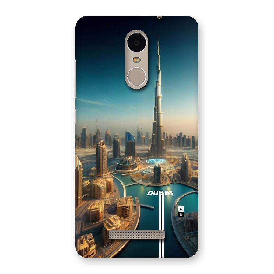 The Dubai Back Case for Redmi Note 3