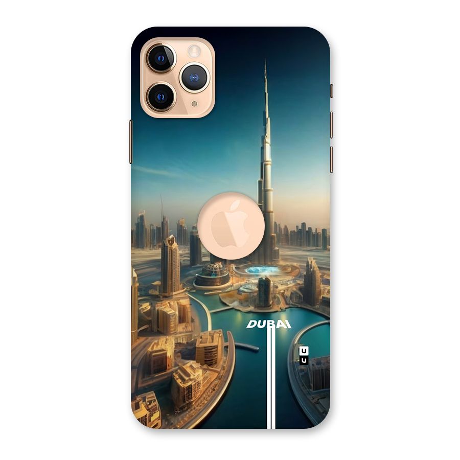 The Dubai Back Case for iPhone 11 Pro Max Logo Cut