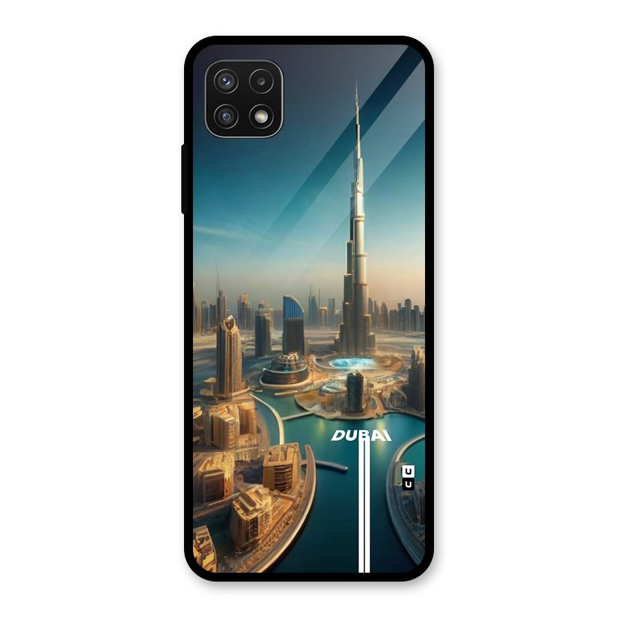 The Dubai Glass Back Case for Galaxy A22 5G
