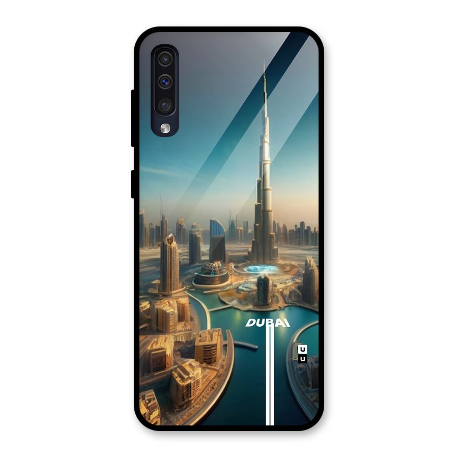 The Dubai Glass Back Case for Galaxy A50s