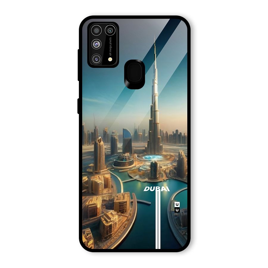 The Dubai Glass Back Case for Galaxy F41