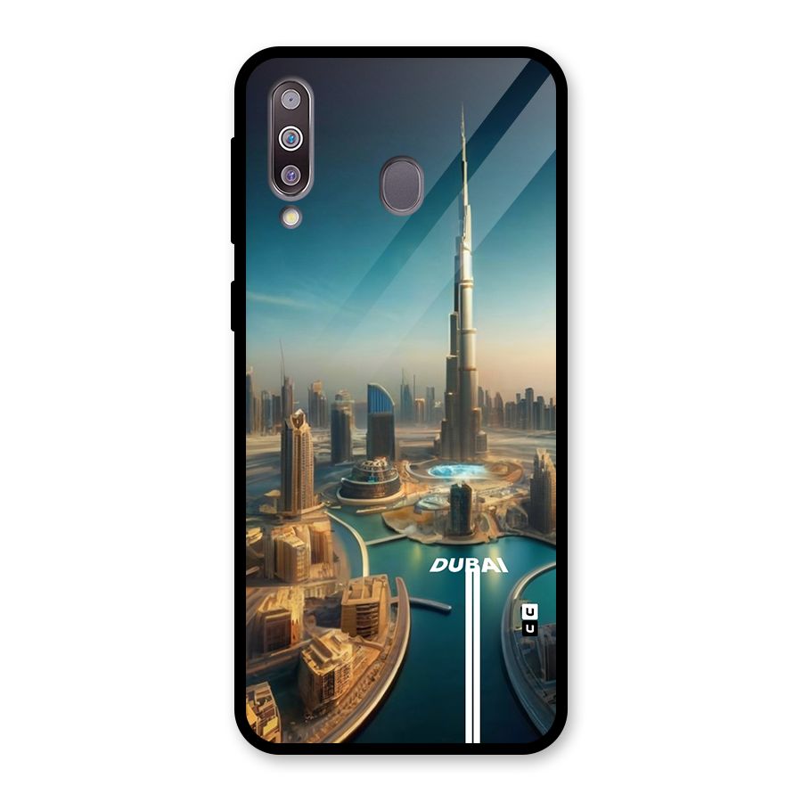 The Dubai Glass Back Case for Galaxy M30