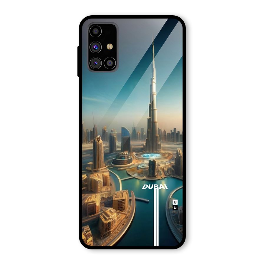 The Dubai Glass Back Case for Galaxy M31s