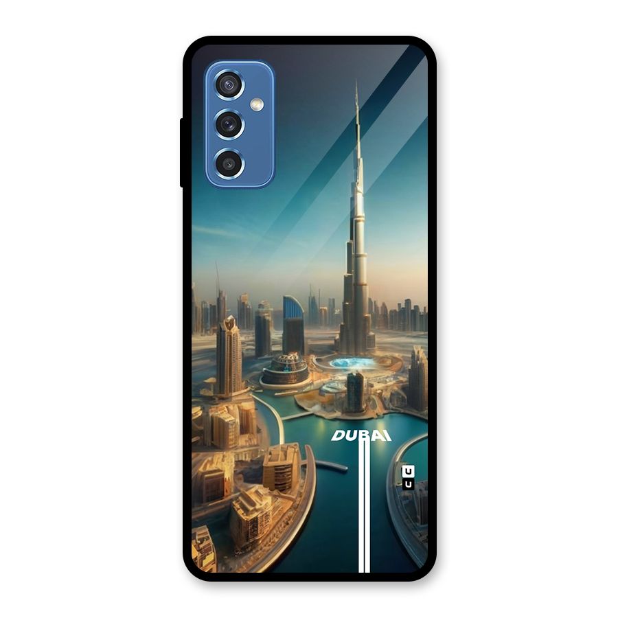 The Dubai Glass Back Case for Galaxy M52 5G