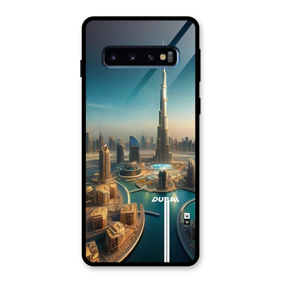 The Dubai Glass Back Case for Galaxy S10