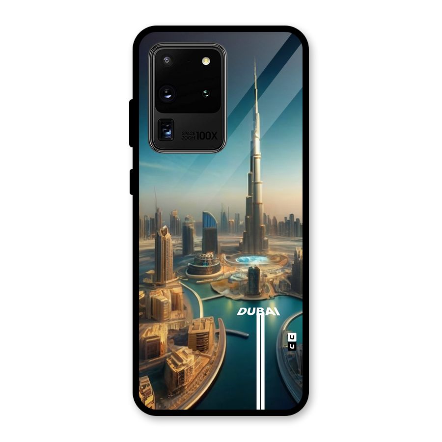 The Dubai Glass Back Case for Galaxy S20 Ultra