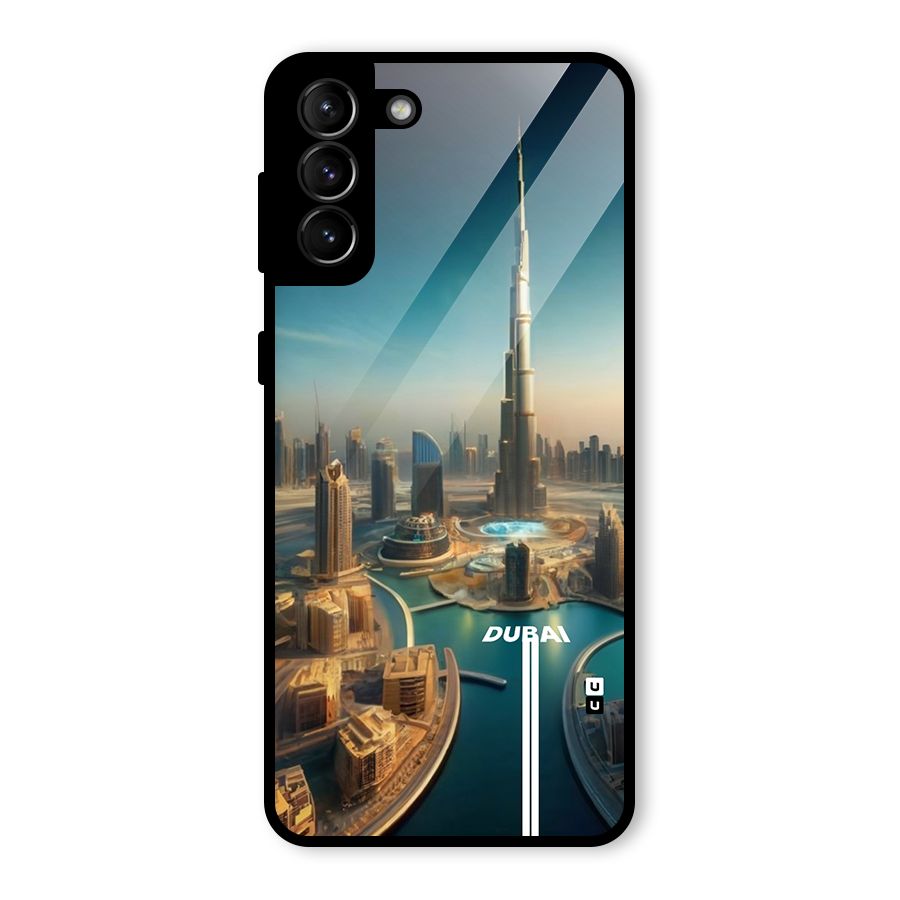 The Dubai Glass Back Case for Galaxy S21 Plus