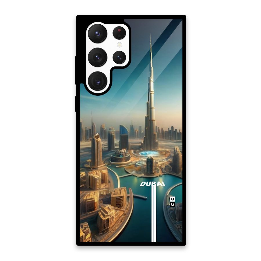 The Dubai Glass Back Case for Galaxy S22 Ultra 5G