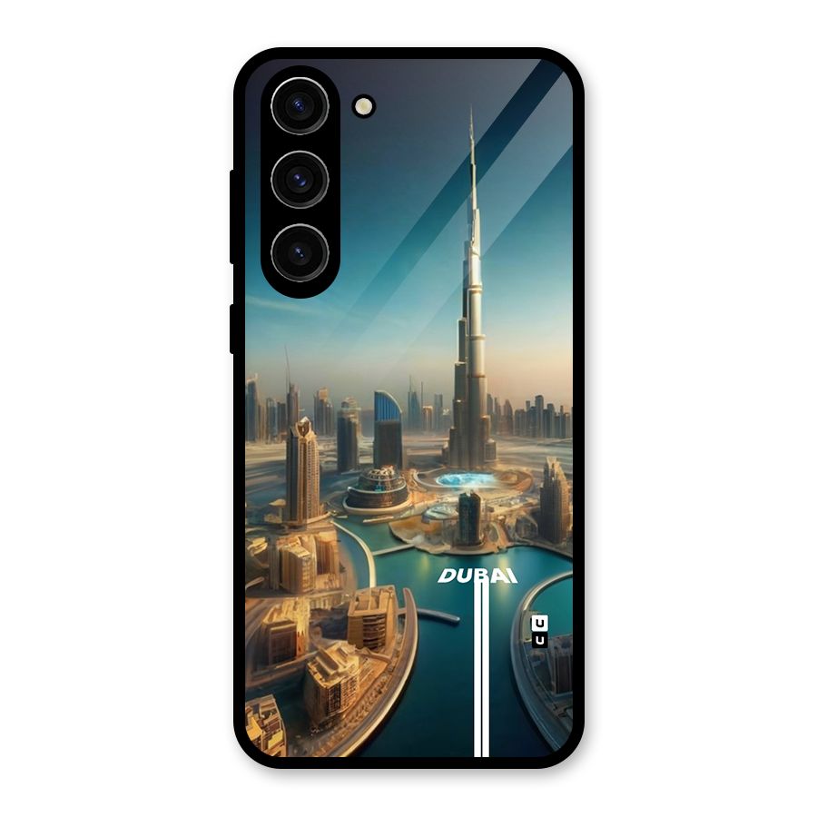 The Dubai Glass Back Case for Galaxy S23 Plus