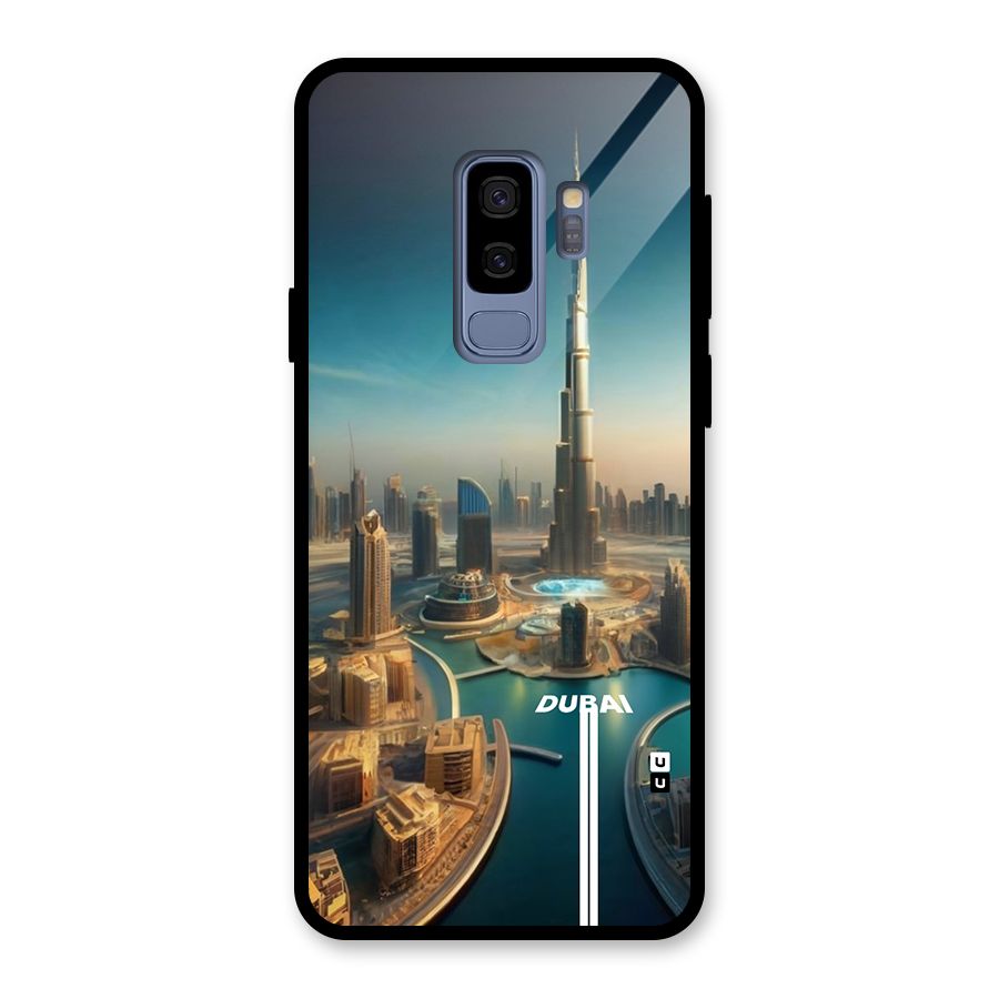 The Dubai Glass Back Case for Galaxy S9 Plus
