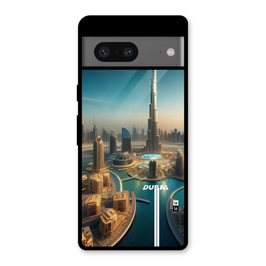 The Dubai Glass Back Case for Google Pixel 7