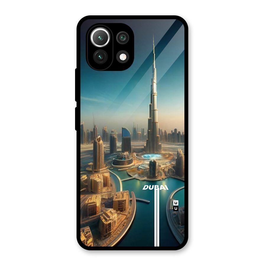 The Dubai Glass Back Case for Mi 11 Lite NE 5G