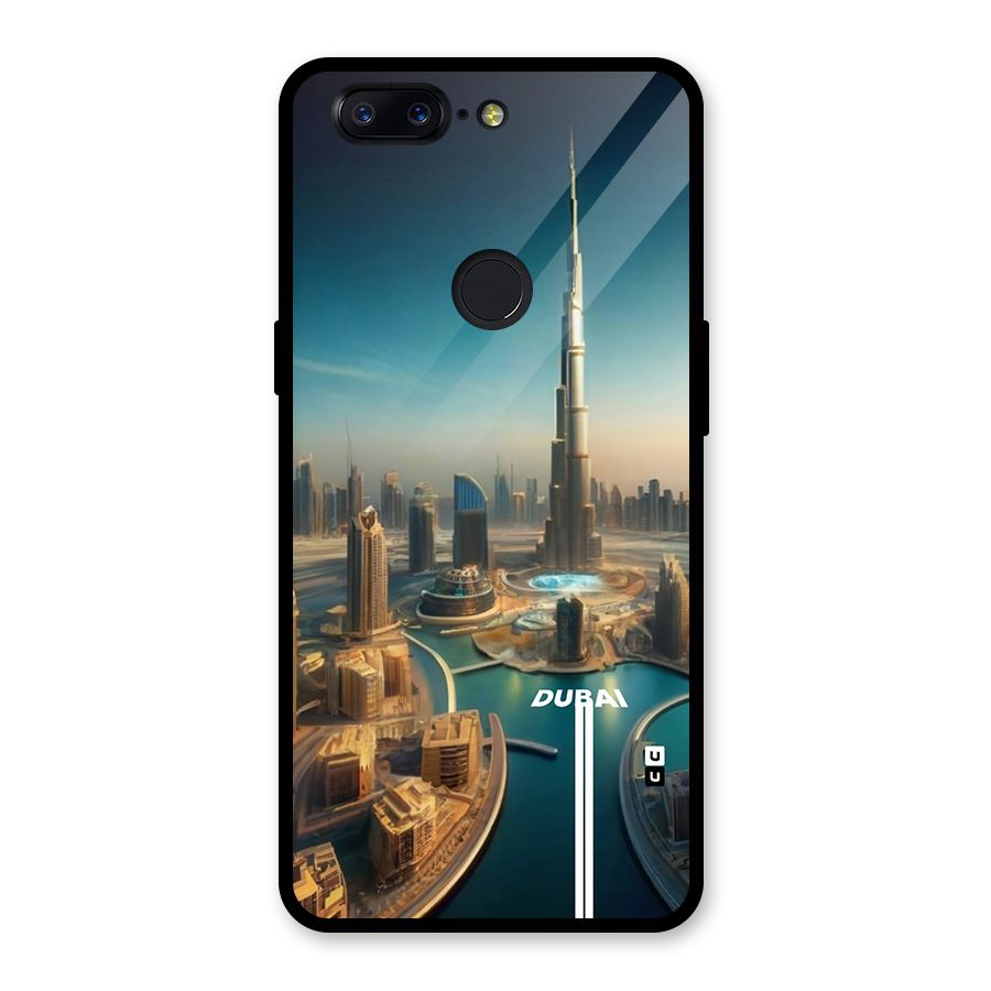 The Dubai Glass Back Case for OnePlus 5T