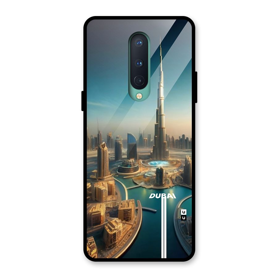 The Dubai Glass Back Case for OnePlus 8